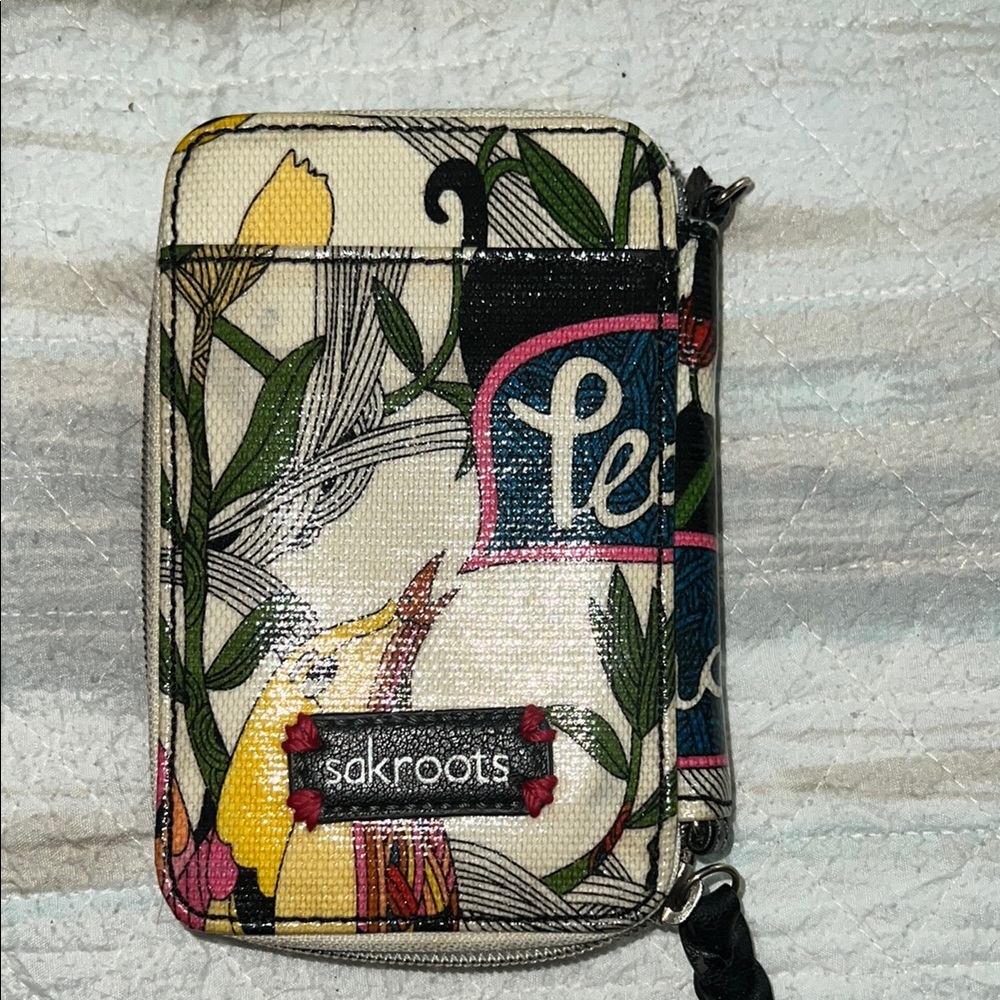 Sakroots Artistic Black and Green Phone Case